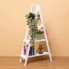 Solid Iron Bookshelf Ladder