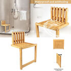 Bamboo, Space Saving Chair Hidden,Folding, Hanging Chair For Bathroom